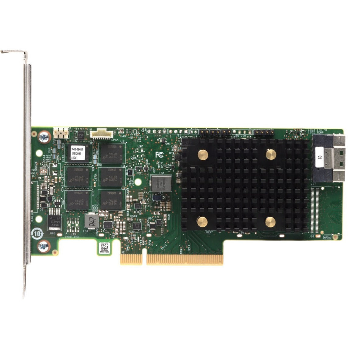 Lenovo 4Y37A09728 ThinkSystem RAID 940-8i 4GB Flash PCIe Gen4 12Gb Adapter, SAS Controller