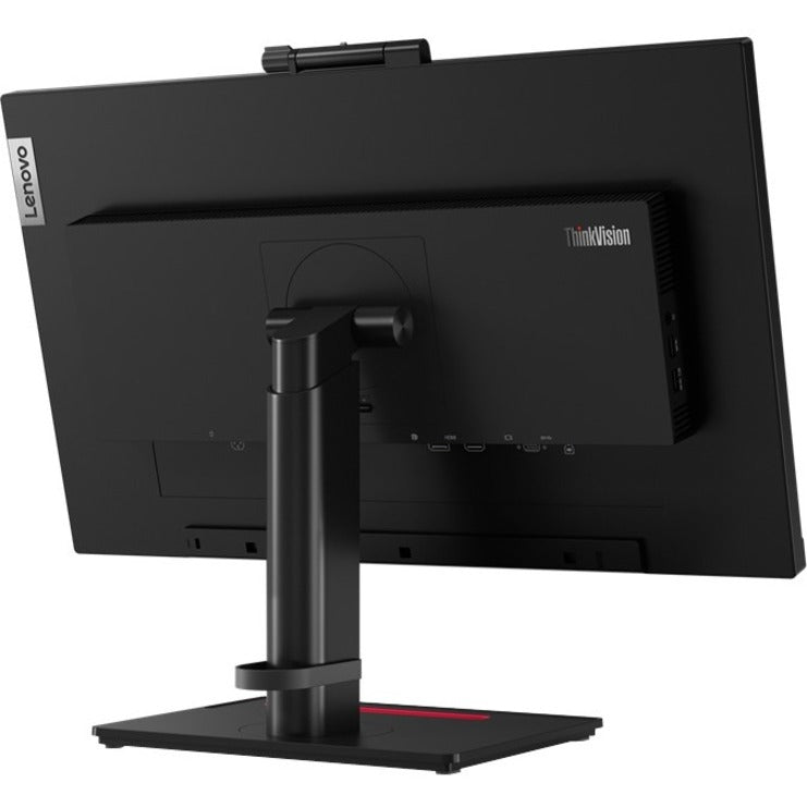 Lenovo 61FCMAR6US ThinkVision T24v-20 23.8-inch FHD VoIP Monitor, Anti-glare, Webcam, Microphone