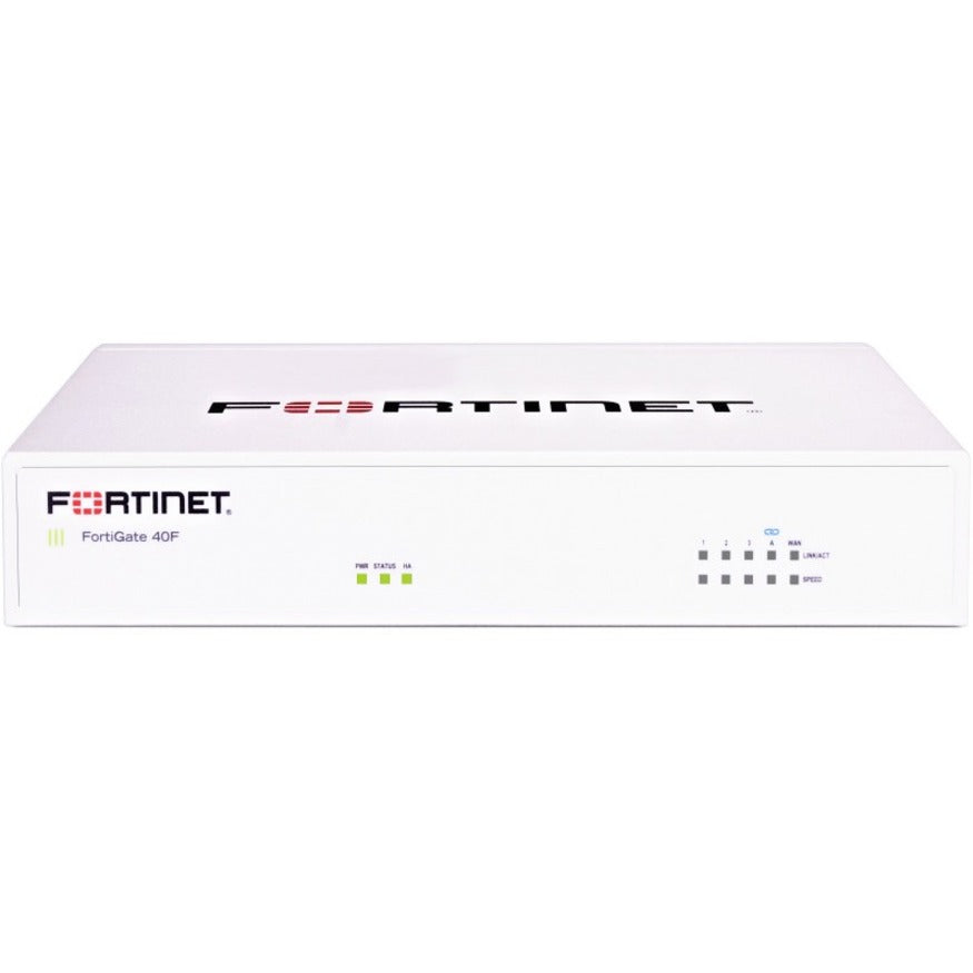 Fortinet FortiGate FG-40F Network Security/Firewall Appliance (FG-40F-BDL-811-36) [Discontinued]