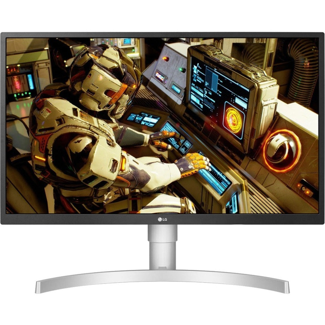 LG 27UL550-W 27 UHD IPS LED HDR Monitor, Gaming LCD Monitor