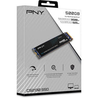 PNY CS2130 500 GB Solid State Drive - M.2 2280 Internal - PCI Express NVMe (PCI Express NVMe 3.0 x4) - TAA Compliant (M280CS2130-500-RB) Alternate-Image1 image