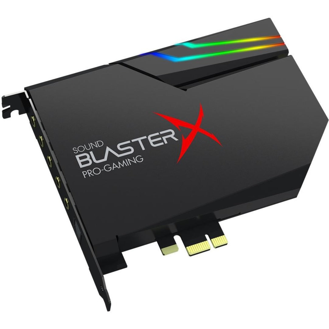 Creative 70SB174000003 Sound BlasterX AE-5 Plus Sound Card, 7.1 Channels, 122 dB SNR