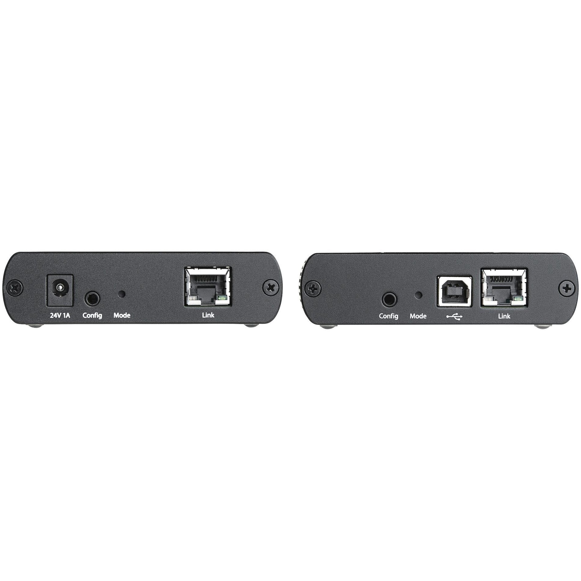 StarTech.com USB2G4LEXT2NA USB Extender, 4 Port USB 2.0 over Ethernet Extender- Gigabit Cat5e/Cat6/Cat7 - 330ft. (100m) - Rugged Enclosure