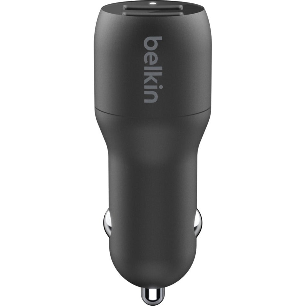 Belkin CCE002BT1MBK BOOST&uarr;CHARGE Auto Adapter, USB Car Charger with 4.80A Output Voltage