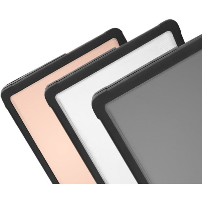 STM Goods STM-122-293MW-01 Dux MacBook Air 13" Retina (2018 & 2020), Translucent Black Case