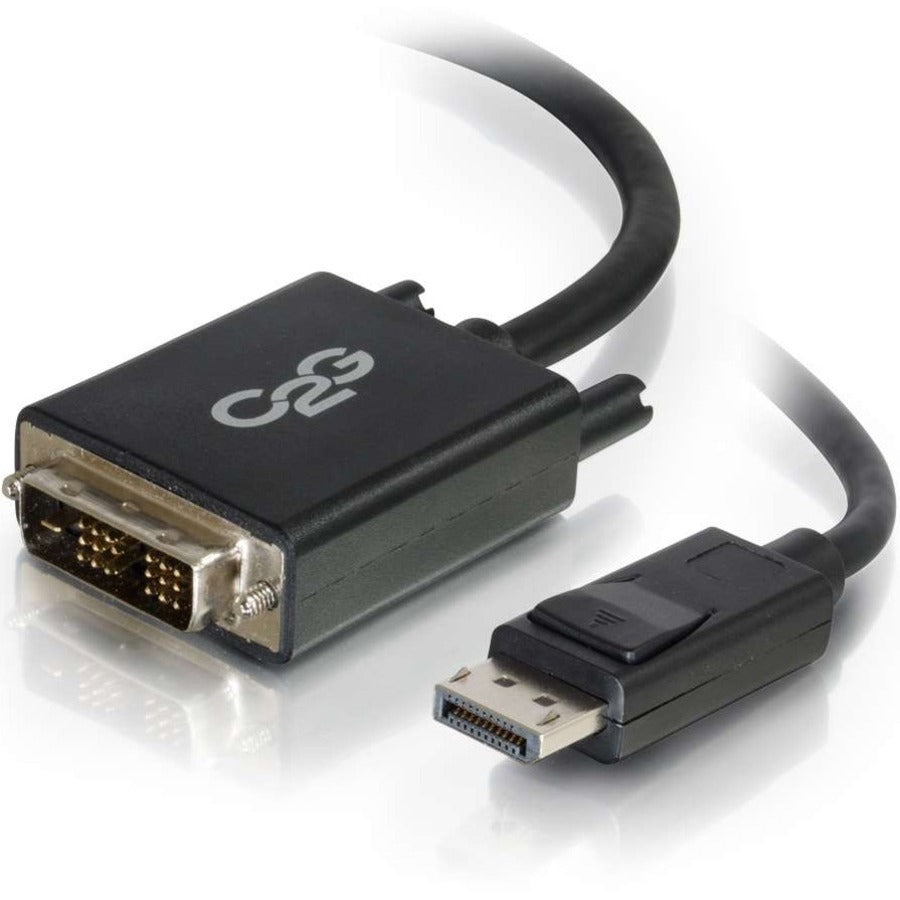 C2G 54342 15ft DisplayPort to DVI-D Adapter Cable - M/M, Connect Your DisplayPort Device to a DVI-D Monitor