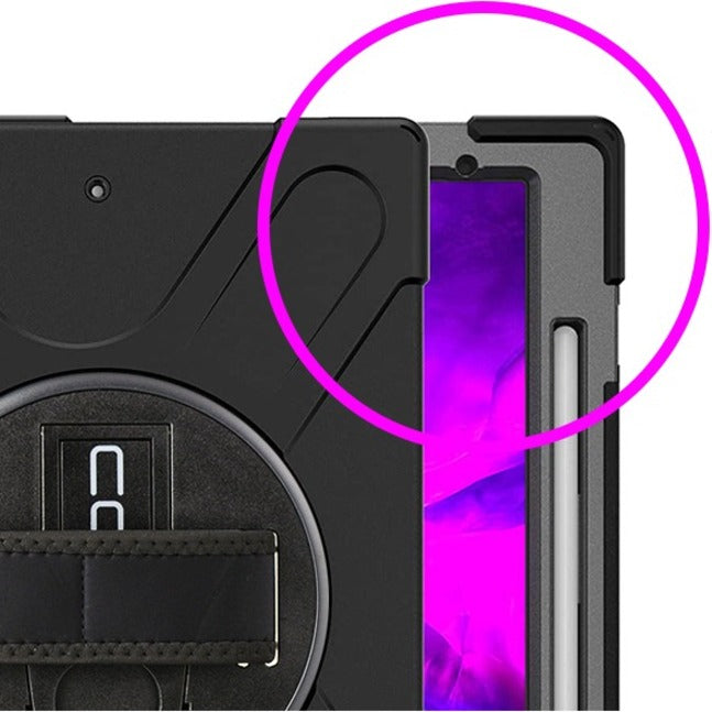 CODi C30705046 Rugged Case for iPad Pro 12.9" (Gen 4), Drop Resistant, Shoulder Strap, Black