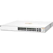 Aruba Instant On 1930 24G Class4 PoE 4SFP/SFP+ 370W Switch, 28 Network Ports, Manageable