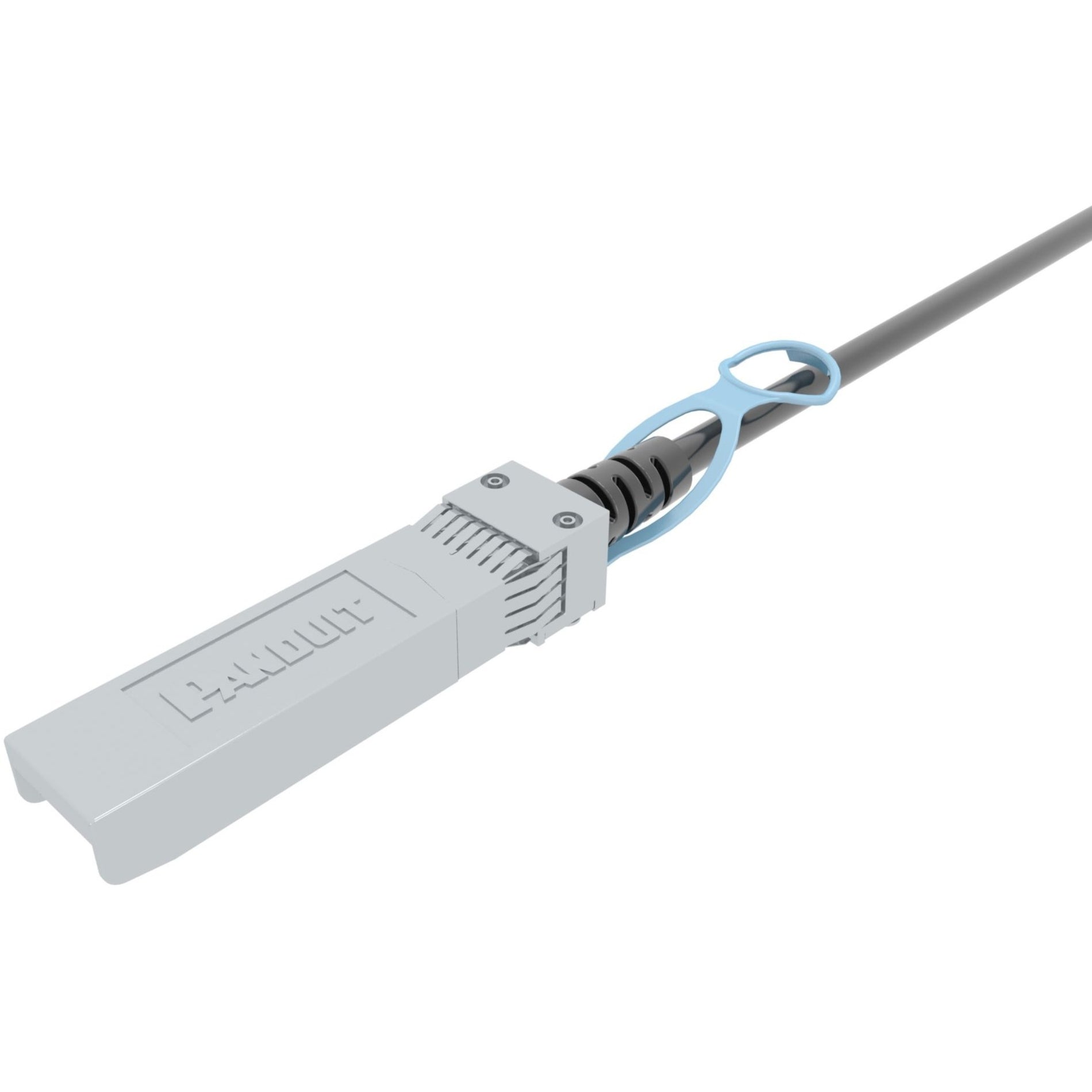 Panduit PSF2PZA2MBL Twinaxial Network Cable, 6.56 ft, 25 Gbit/s, Latching Connector, Flame Resistant