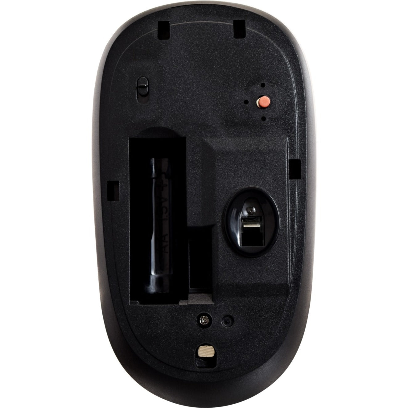 V7 MW550BT Bluetooth Silent 4-Button Mouse - Black, Ergonomic Fit, 1600 dpi, 2.4 GHz Wireless