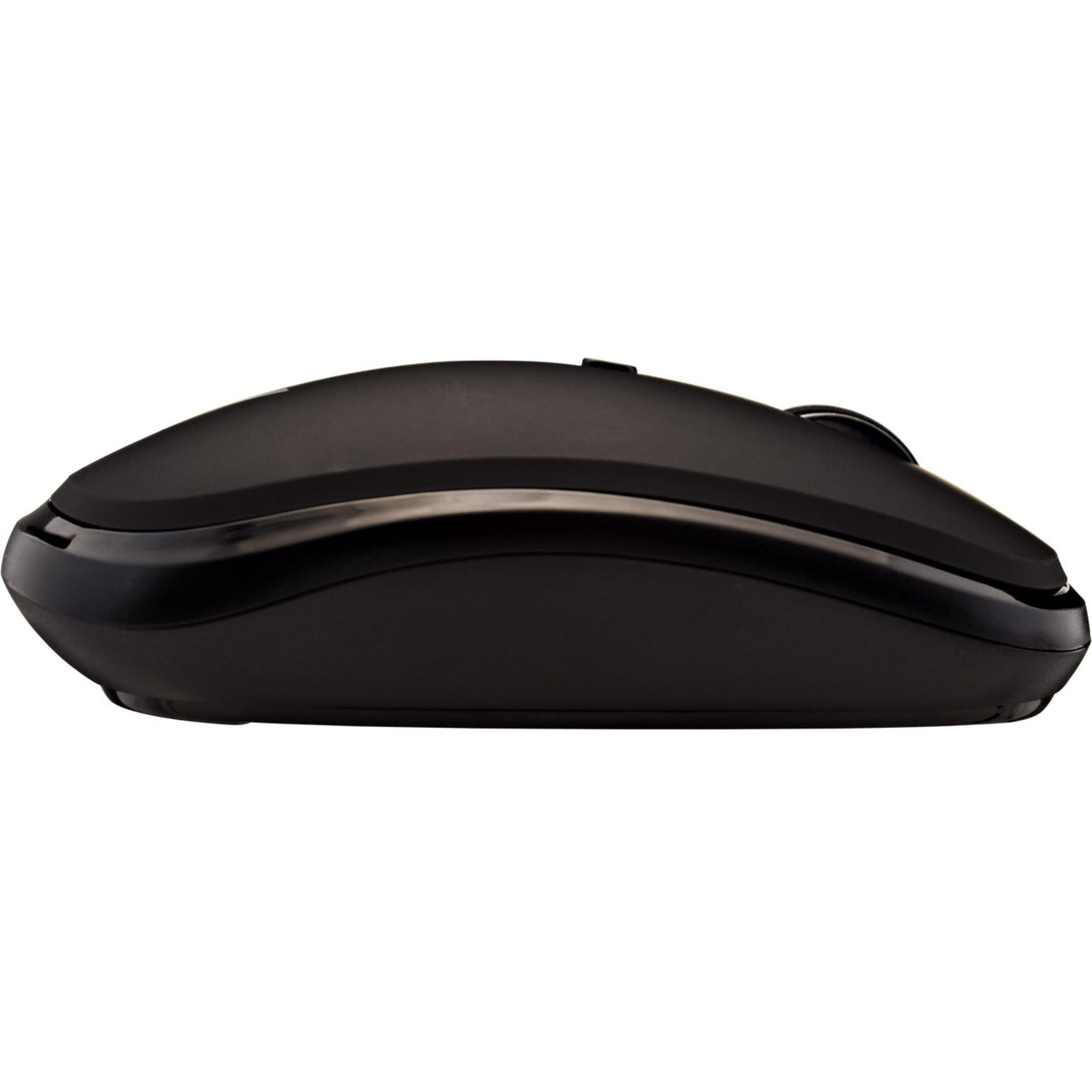 V7 MW550BT Bluetooth Silent 4-Button Mouse - Black, Ergonomic Fit, 1600 dpi, 2.4 GHz Wireless