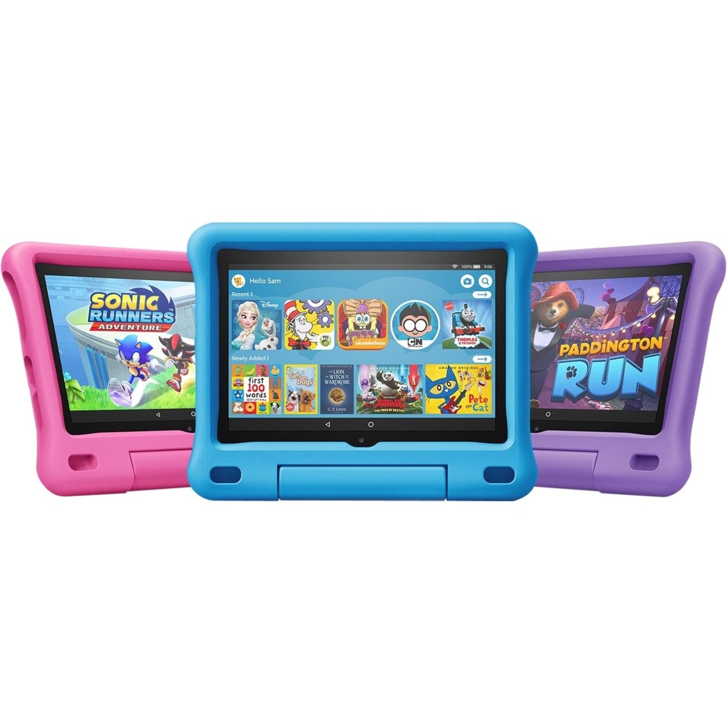 Amazon B07WDDT3G5 Fire HD 8 Kids Tablet, 8" Display, 32GB, Blue, Parental Control