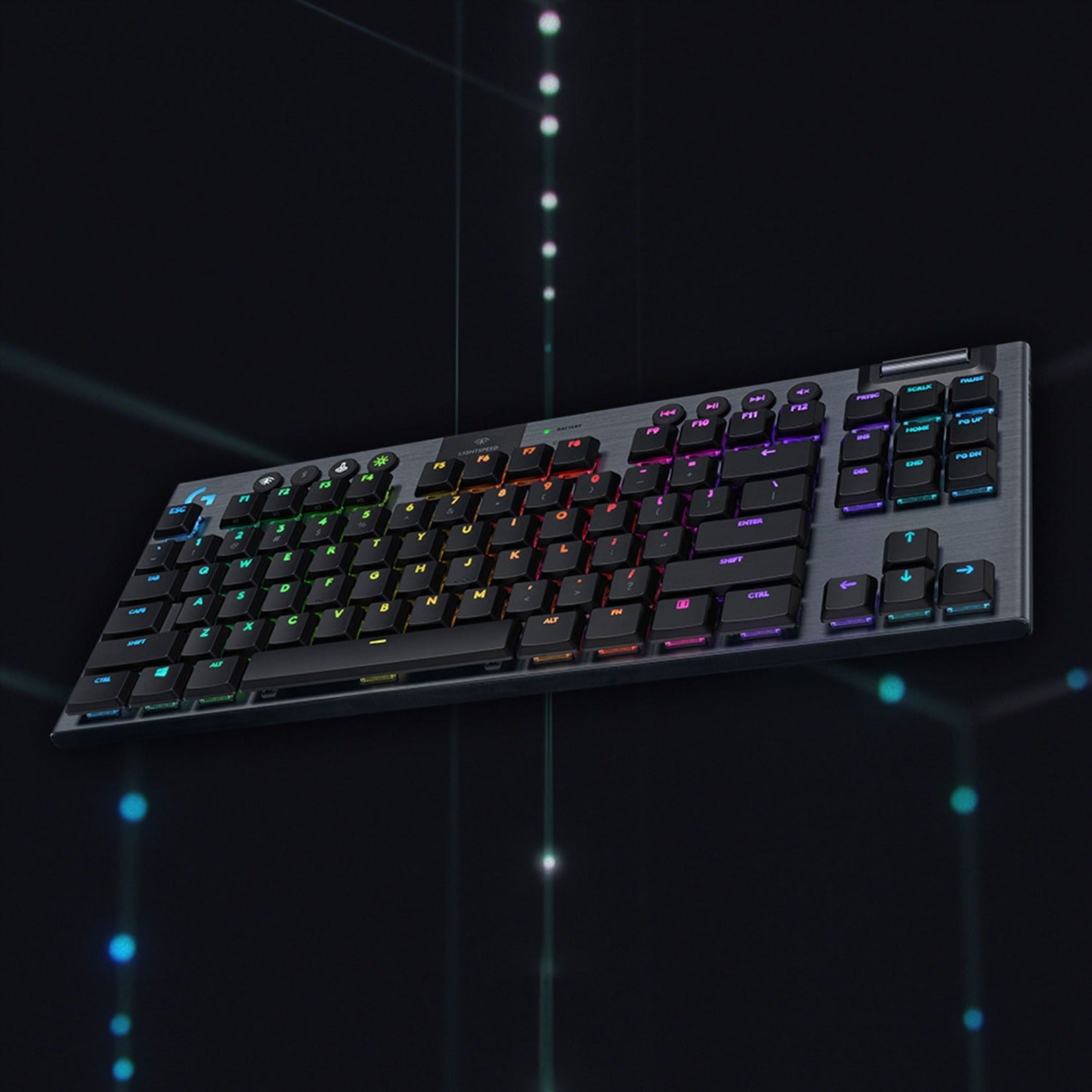 Teclado inalámbrico para juegos mecánico RGB Logitech G915 TKL