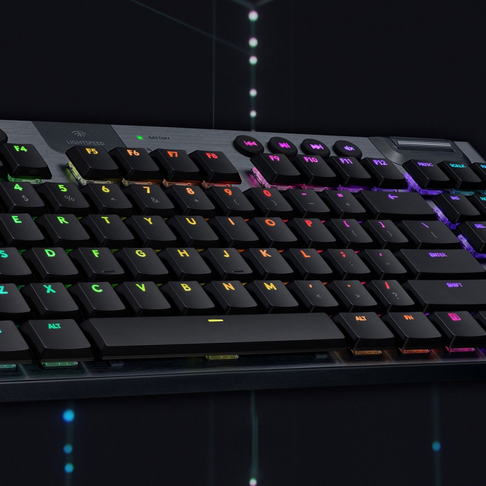 Teclado inalámbrico para juegos mecánico RGB Logitech G915 TKL