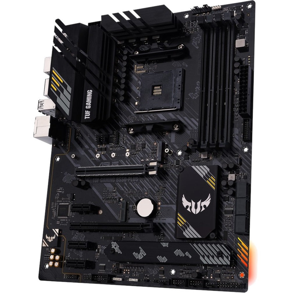 ASUS TUF GAMING B550-PLUS Desktop Motherboard - AMD B550 Chipset - Socket AM4 - ATX, High Performance Gaming Motherboard with 7.1 Audio Channels, CrossFireX Support, and 2.5Gigabit Ethernet
