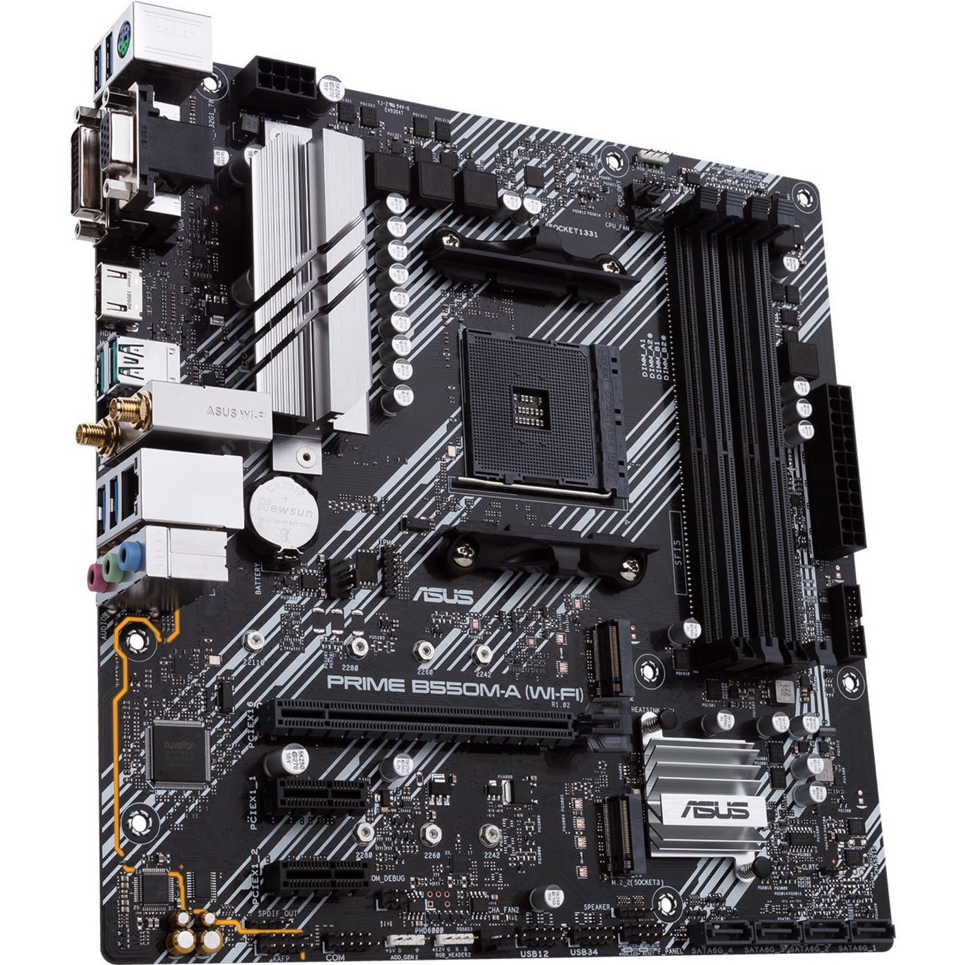 Asus Prime B550M-A (WI-FI) Desktop Motherboard