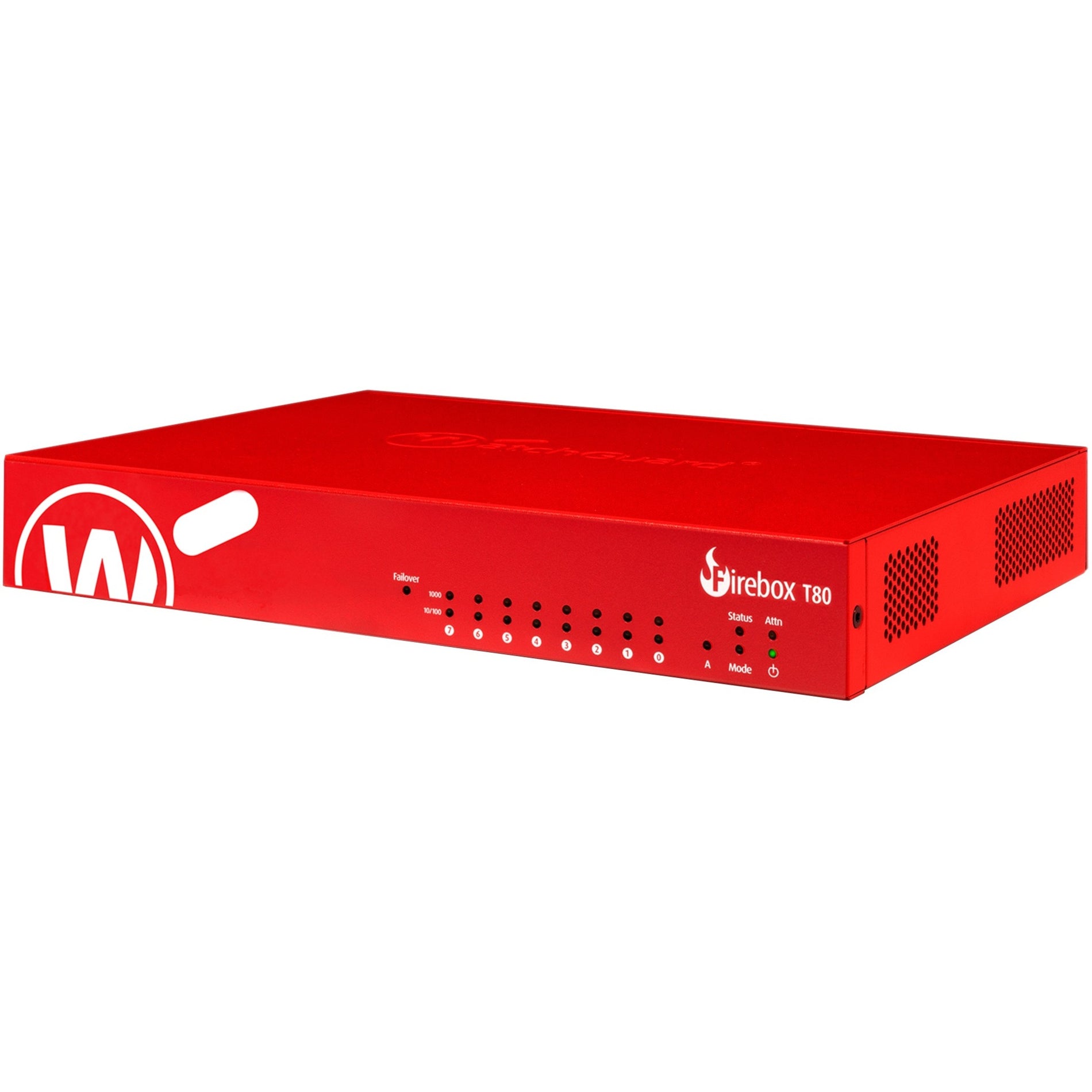 WatchGuard Firebox T80 Network Security/Firewall Appliance with 1-Year Basic Security Suite [Discontinued]
