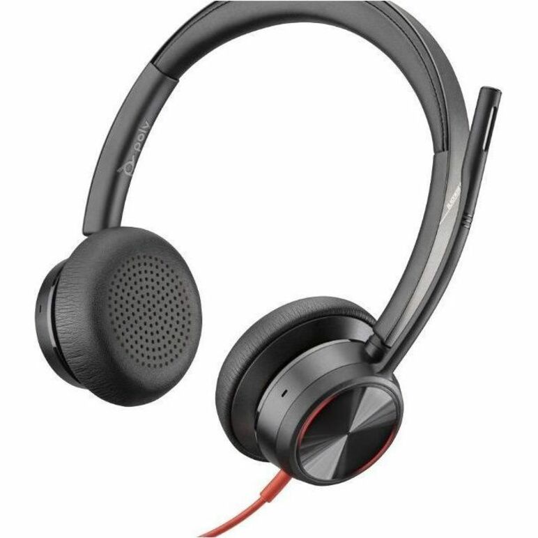 Plantronics 214409-01 Premium Corded UC Headset, Comfortable, Noise Cancelling, USB Type C