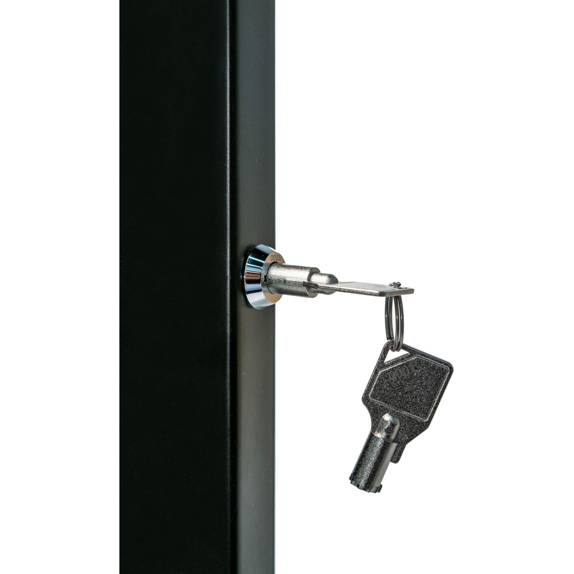 CTA Digital PAD-PLWB Premium Large Locking Wall Mount (Black), Heavy Duty, Theft Resistant, Cable Management