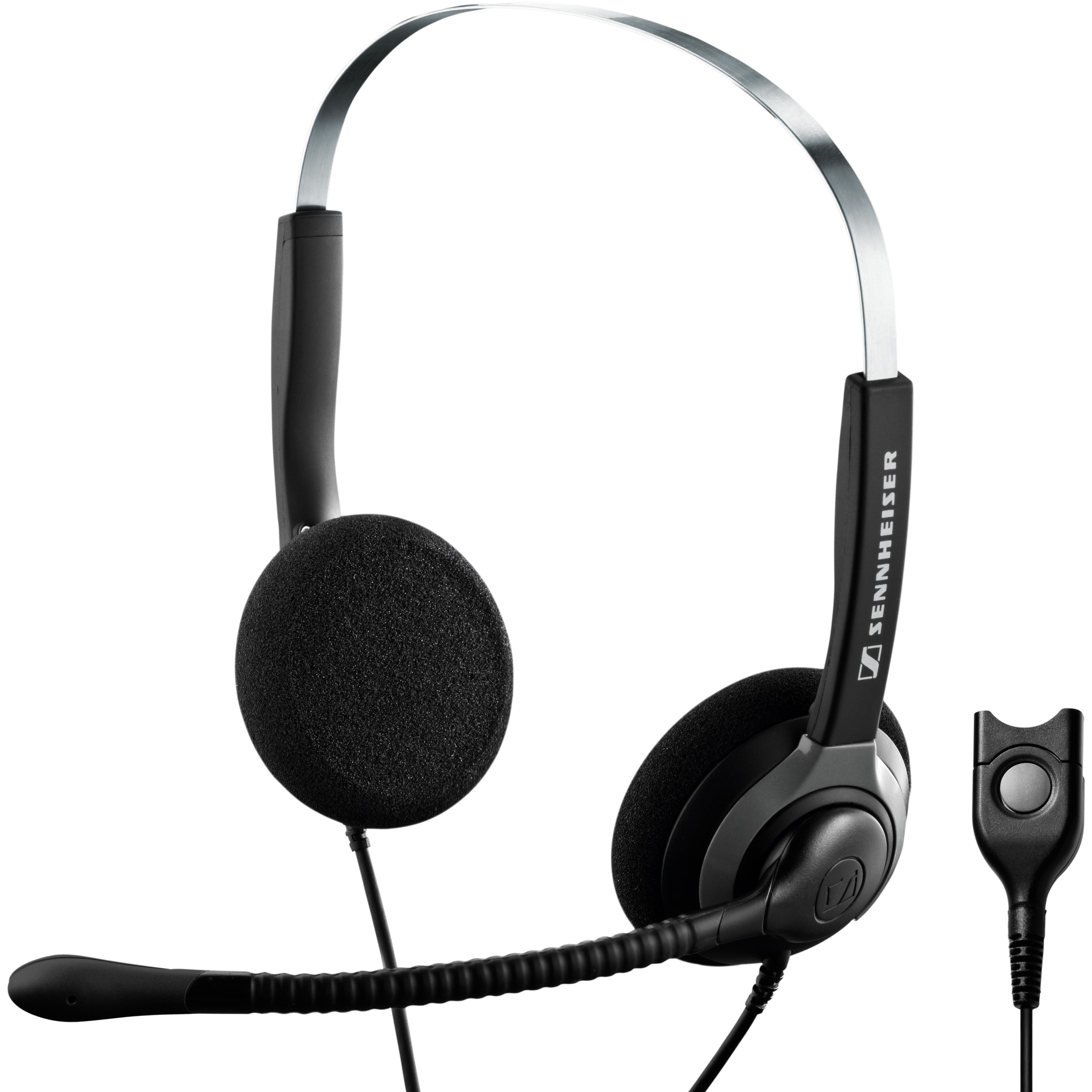 EPOS | SENNHEISER 500223 SH 250 Headset, Binaural On-ear, Boom Microphone, Easy Disconnect Interface