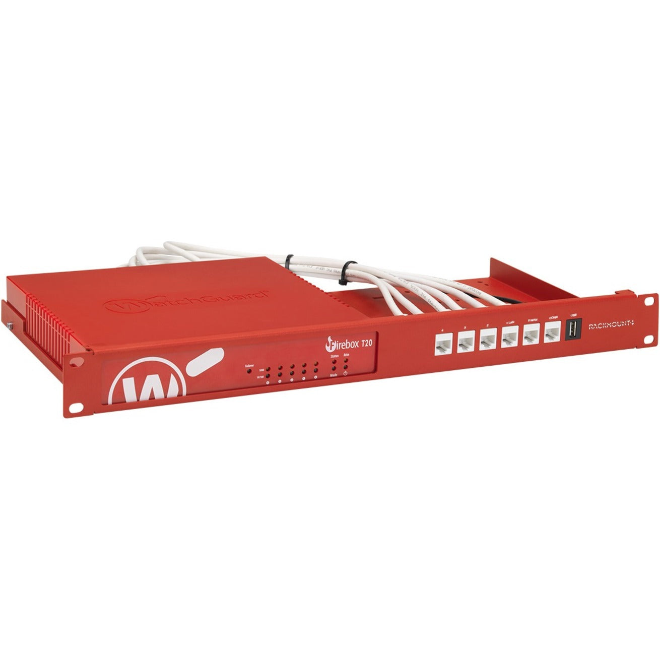 RACKMOUNT.IT RM-WG-T6 WG-RACK Rackmount Kit, Firewall, 1U, Red ...