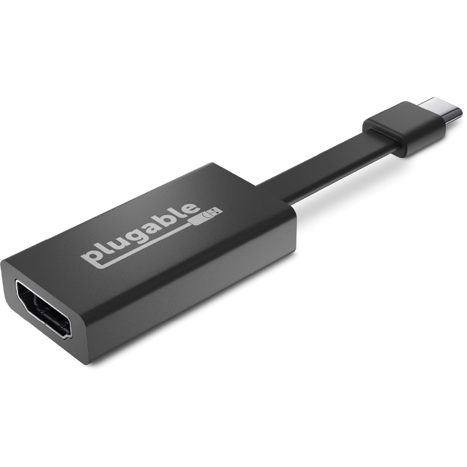 Plugable USBC-THDMI USB-C to HDMI Adapter, Plug and Play, 3840 x 2160 Resolution Supported
