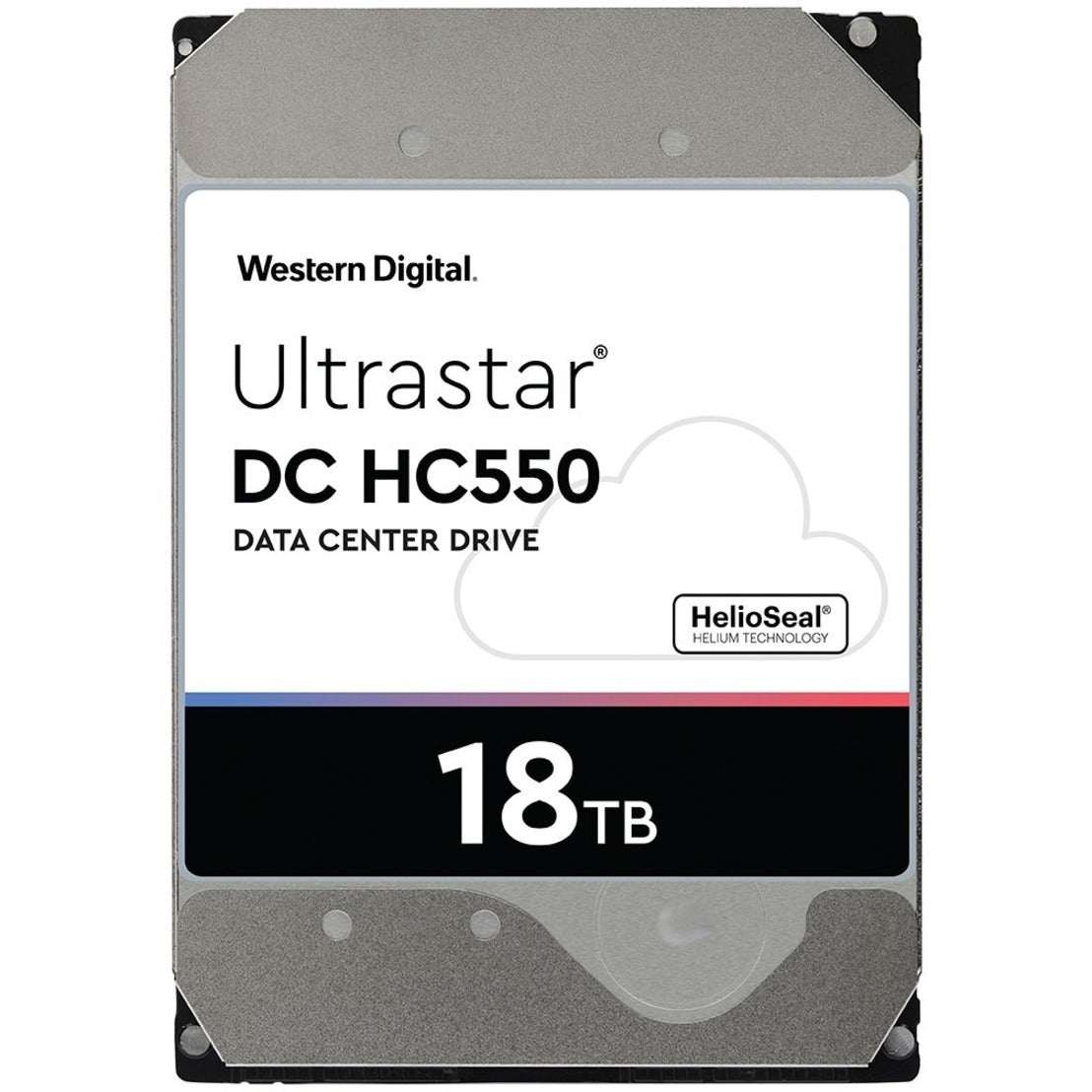 Western Digital 0F38353 Ultrastar DC HC550 Hard Drive, 18TB SAS 7200, 512MB Buffer