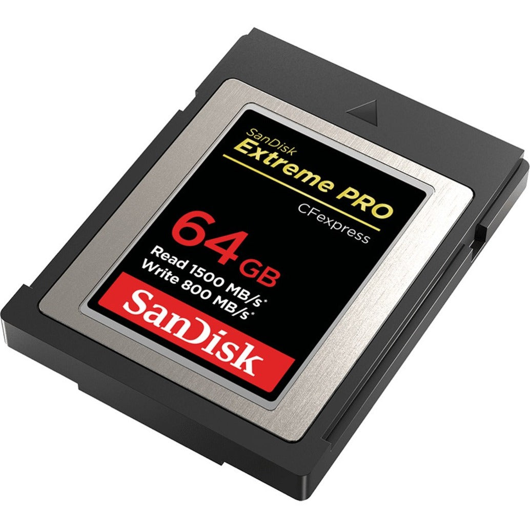 SanDisk SDCFE-064G-ANCNN Extreme Pro CFexpress Card Type B, 64GB, 1.46 GB/s Read Speed, 800 MB/s Write Speed