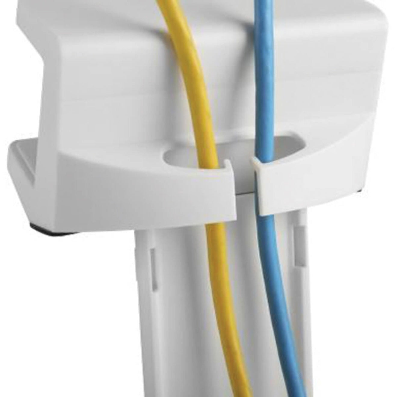 Tripp Lite CLAMPUSW Clamp-On Power Strip Holder, White, Heavy Duty, Cable Clip, Durable