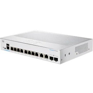 Cisco CBS350-8T-E-2G-NA 350 Ethernet Switch, 8-port GE, Ext PS, 2x1G Combo