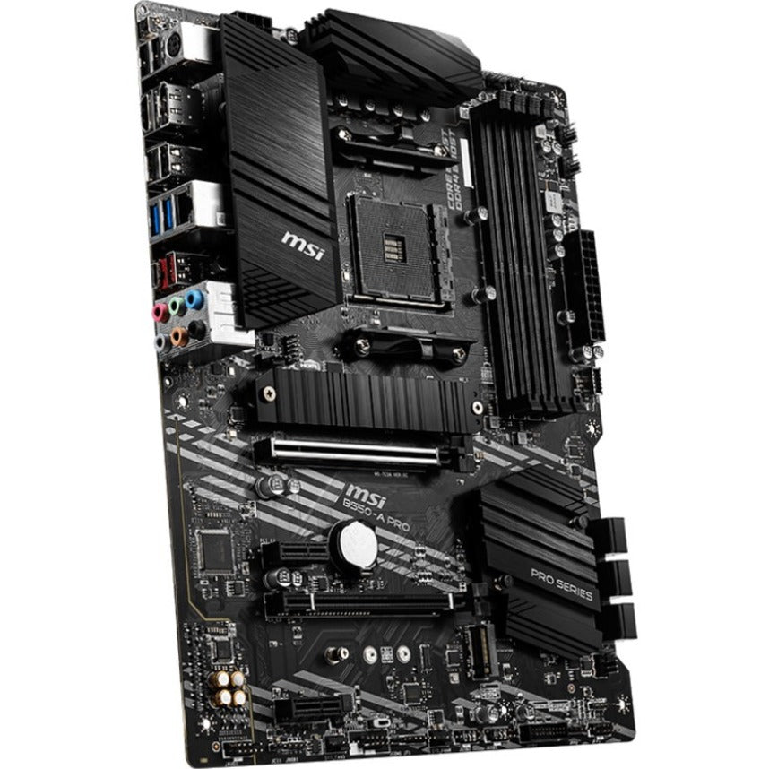 MSI B550-A PRO Desktop Motherboard B550APRO - AMD B550 Chipset, Socket AM4, ATX