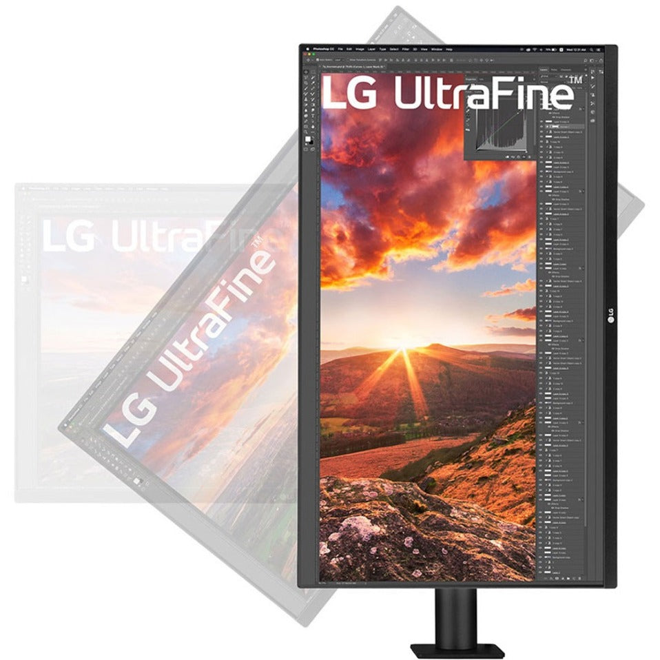 LG UltraFine 31.5" 4K UHD LED LCD Monitor - 16:9 - Textured Black (32BN88U-B) Alternate-Image11 image