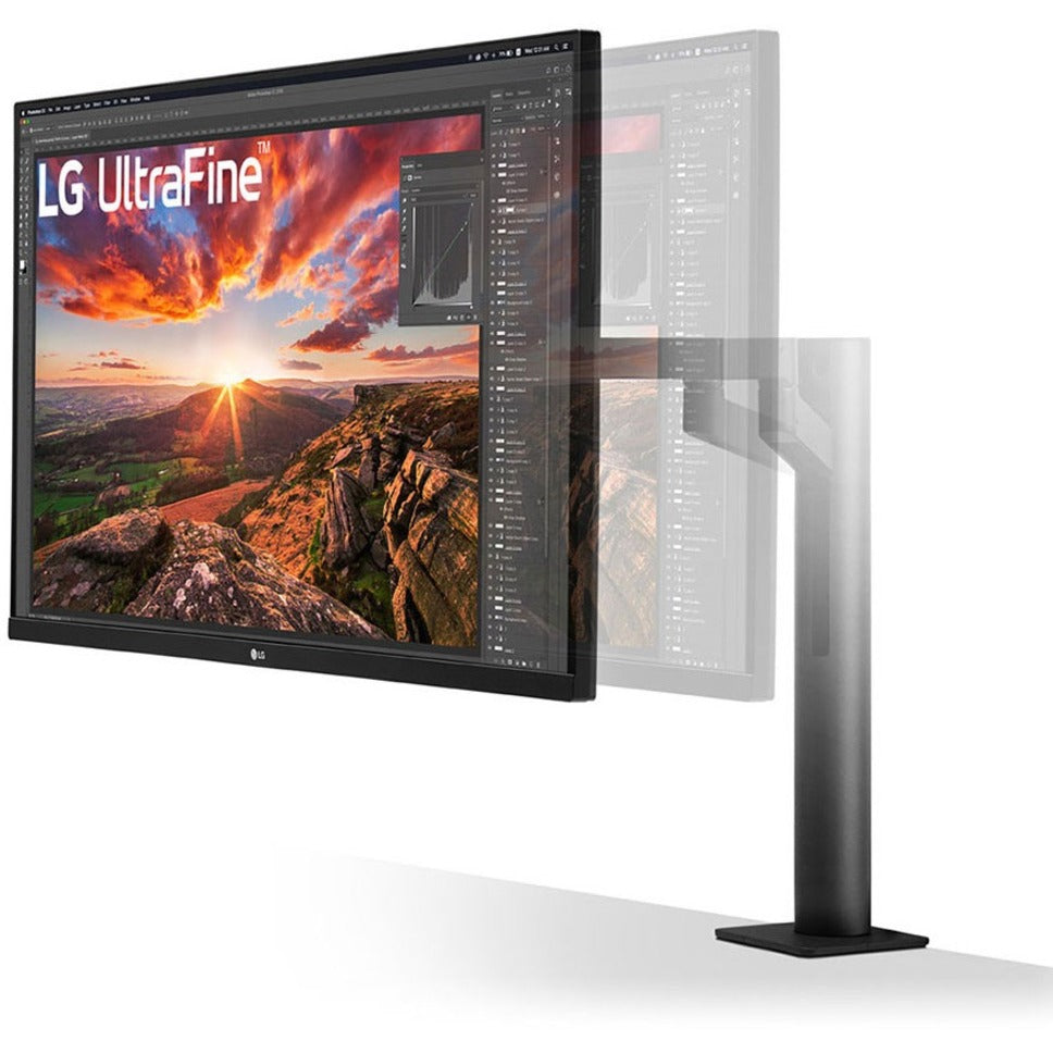 LG UltraFine 31.5" 4K UHD LED LCD Monitor - 16:9 - Textured Black (32BN88U-B) Alternate-Image14 image