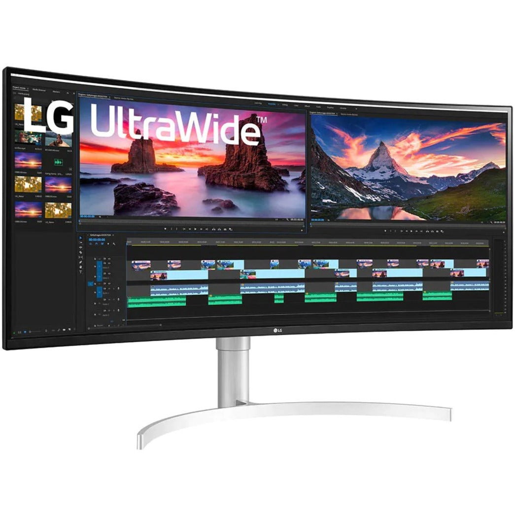 LG 38BN95C-W Ultrawide 38" Curved Gaming LCD Monitor - 21:9, UW-QHD+, 144Hz, G-sync Compatible