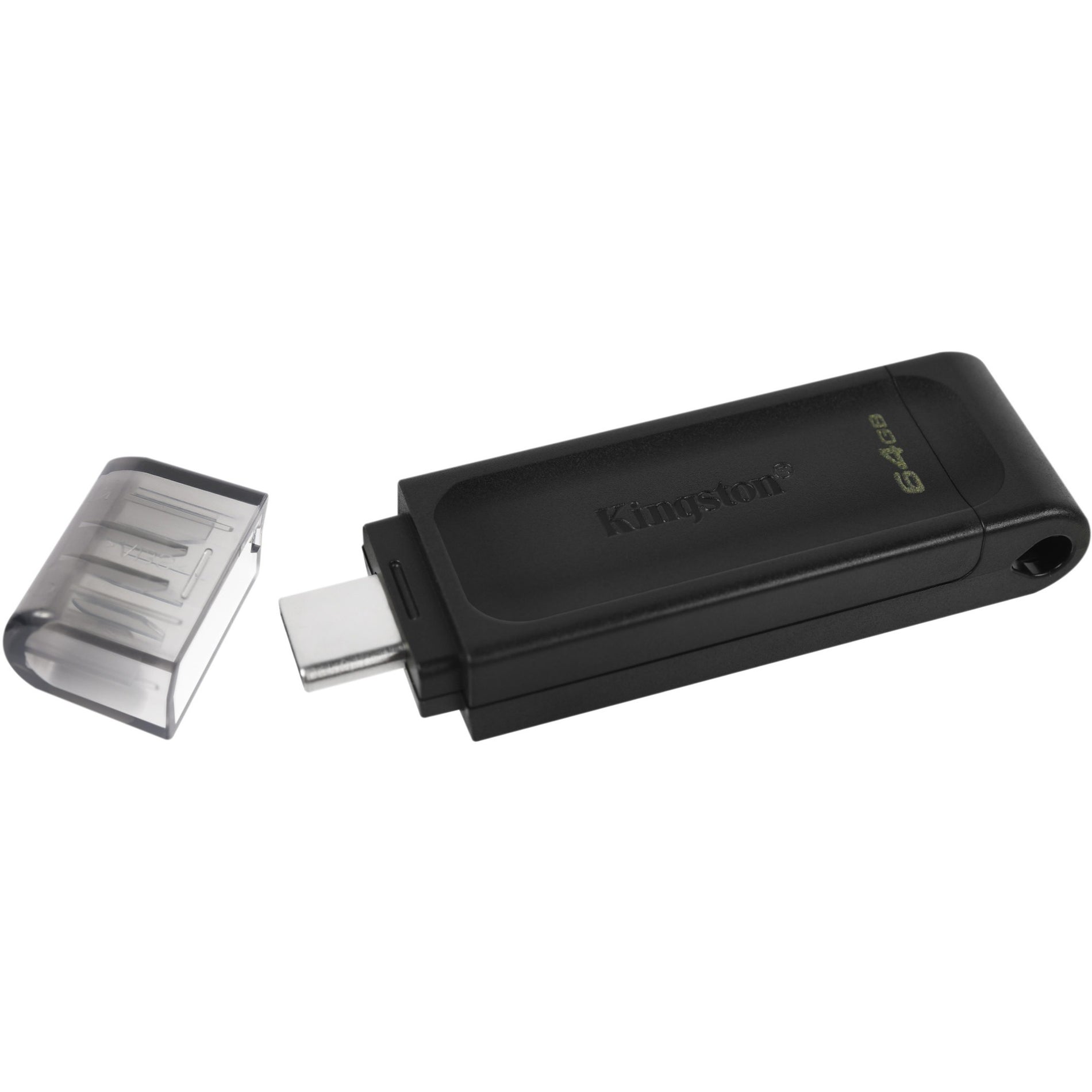 Kingston DT70/64GB DataTraveler 70 USB-C Flash Drive, Lightweight, Portable, 64GB Storage