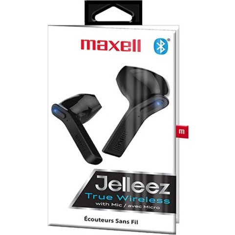 Maxell 199460 True Wireless Earbud, Secure Fit, Rechargeable Battery, 6 Hour Battery Life
