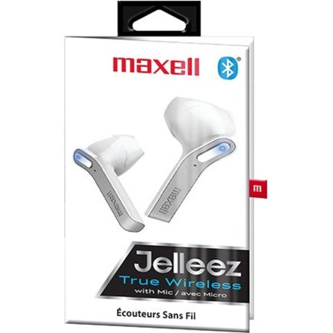 Maxell 199461 Jelleez Earset, True Wireless Bluetooth Earbuds, Black