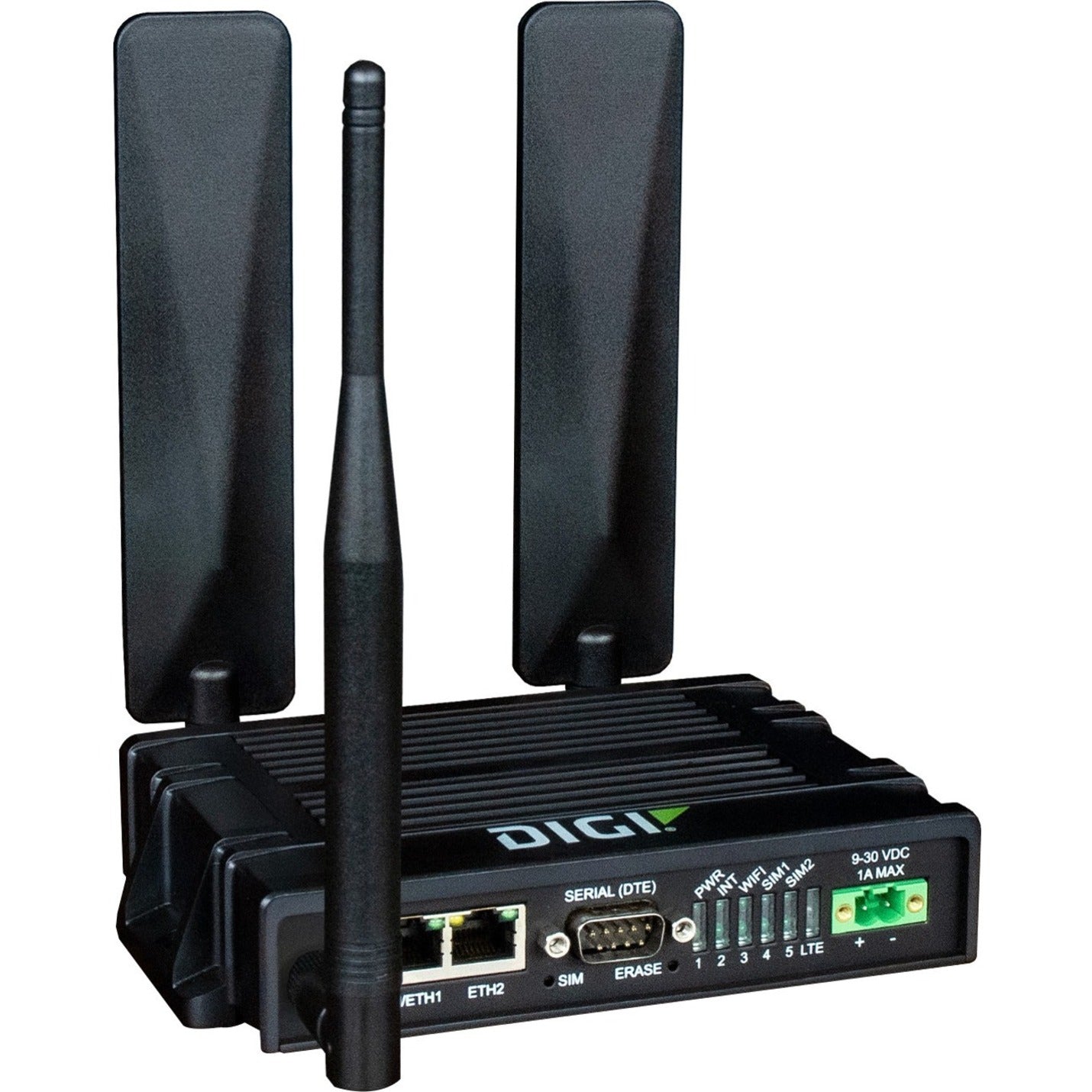 Digi IX20-WAG4 Rugged, Secure LTE Router, 4G, Wi-Fi 5, 3 Year Warranty