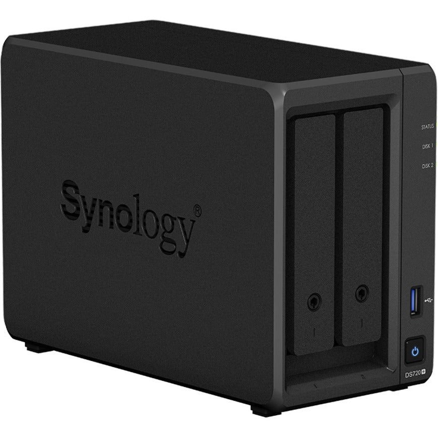 Synology DS720++ DiskStation SAN/NAS Storage System, Quad-core, 2GB DDR4, 2-Bay, Gigabit Ethernet