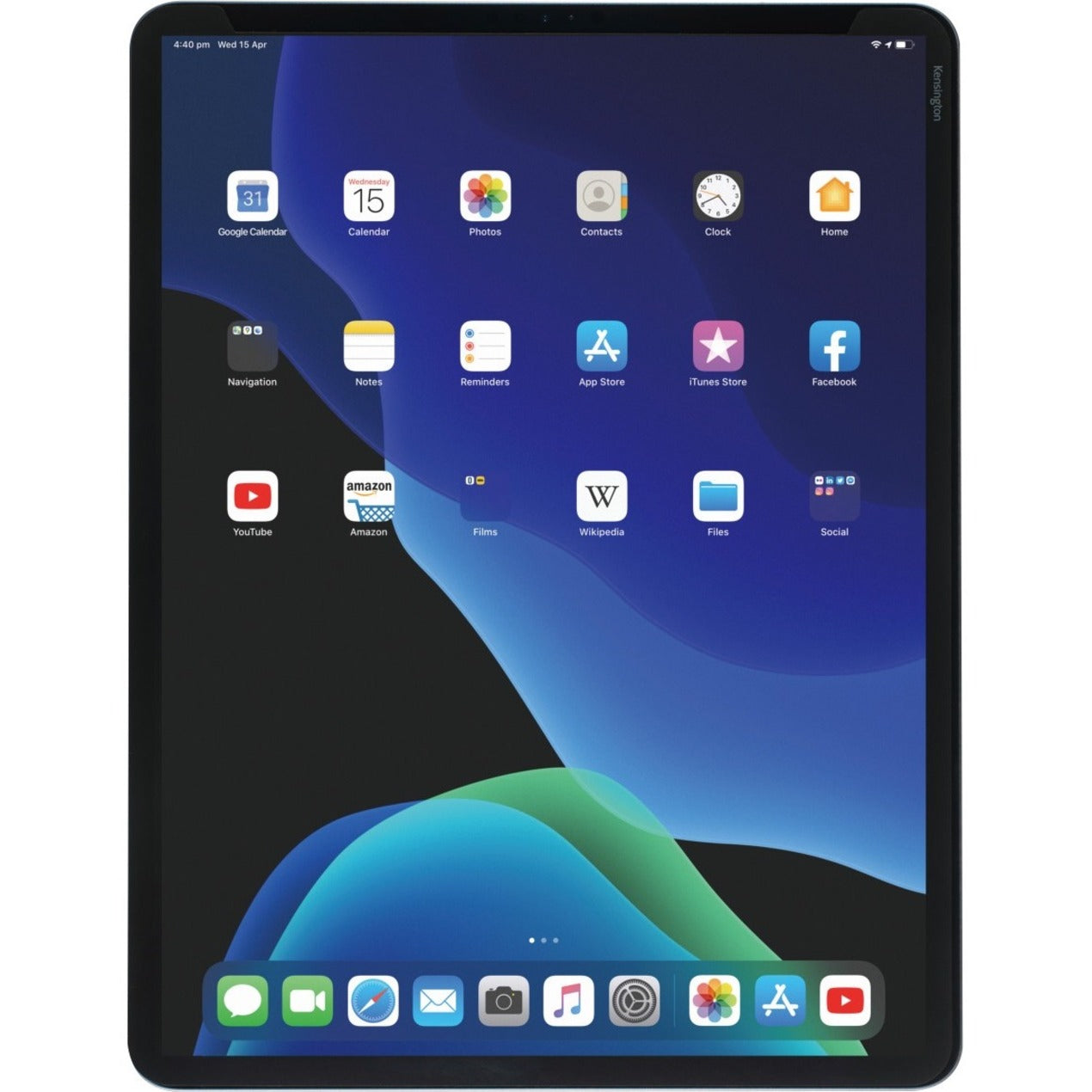 Kensington K50721WW SA129 Privacy Screen for iPad Pro 12.9in, 4-Way Privacy, Blue Light Reduction, Scratch Resistant