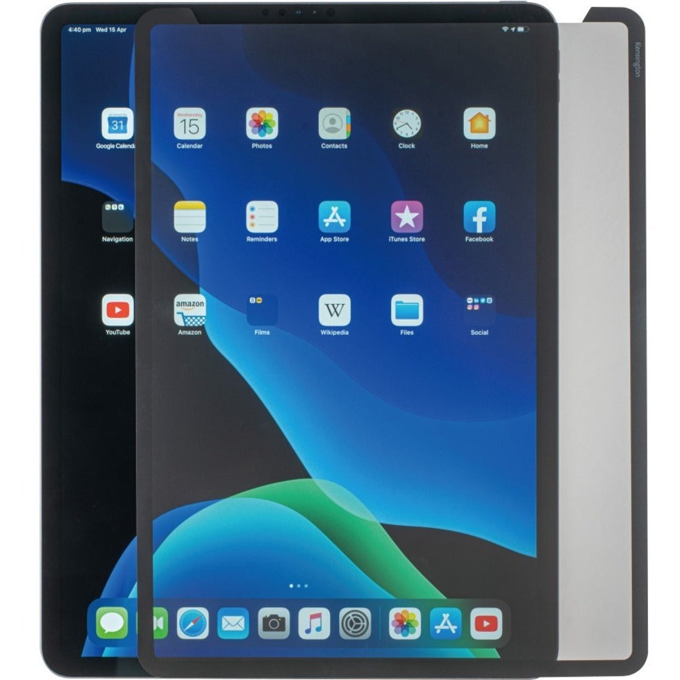 Kensington K50721WW SA129 Privacy Screen for iPad Pro 12.9in, 4-Way Privacy, Blue Light Reduction, Scratch Resistant