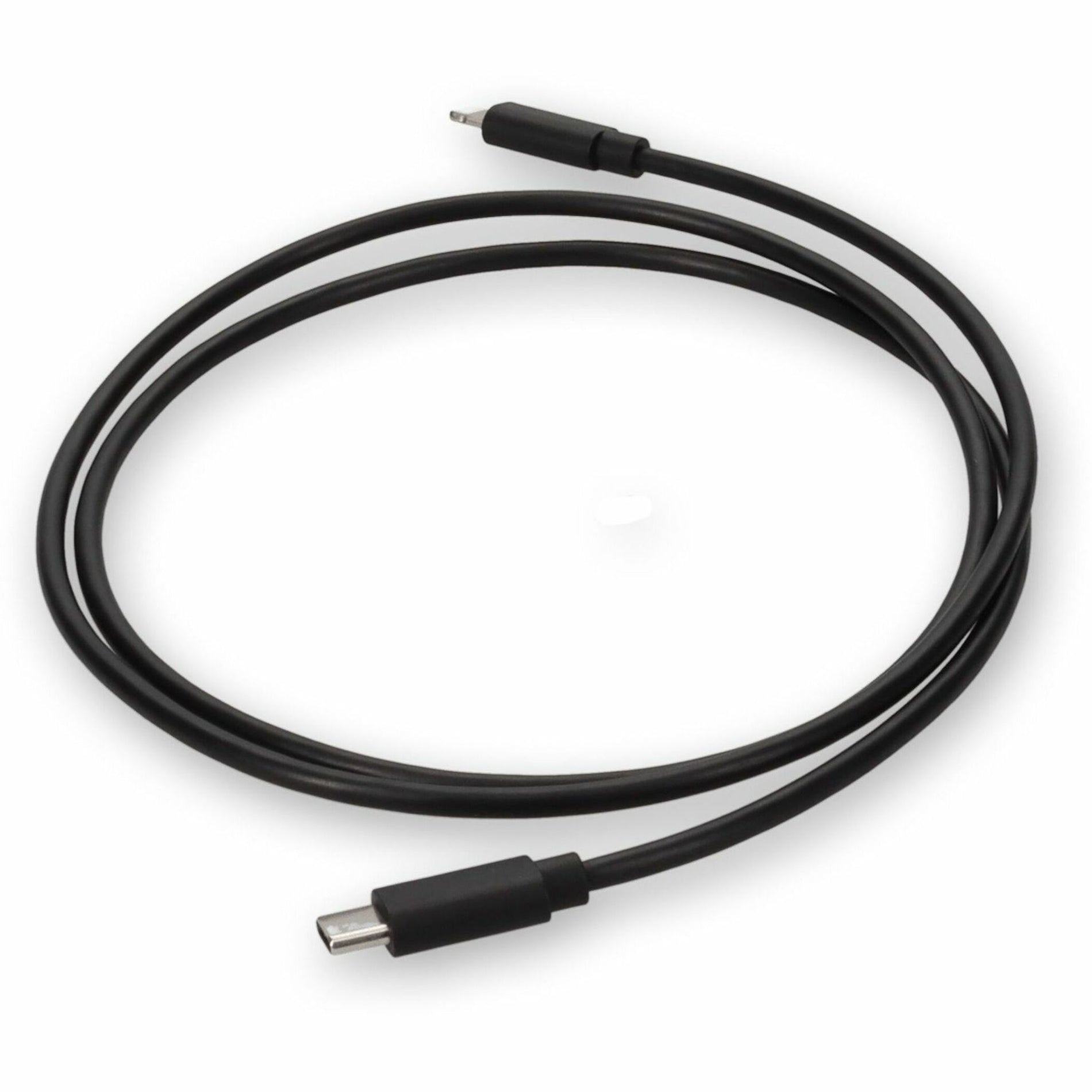 AddOn USBC2LGTTPE1M 1m USB 2.0 (C) Male to Lightning Male Black Cable Datenübertragungskabel