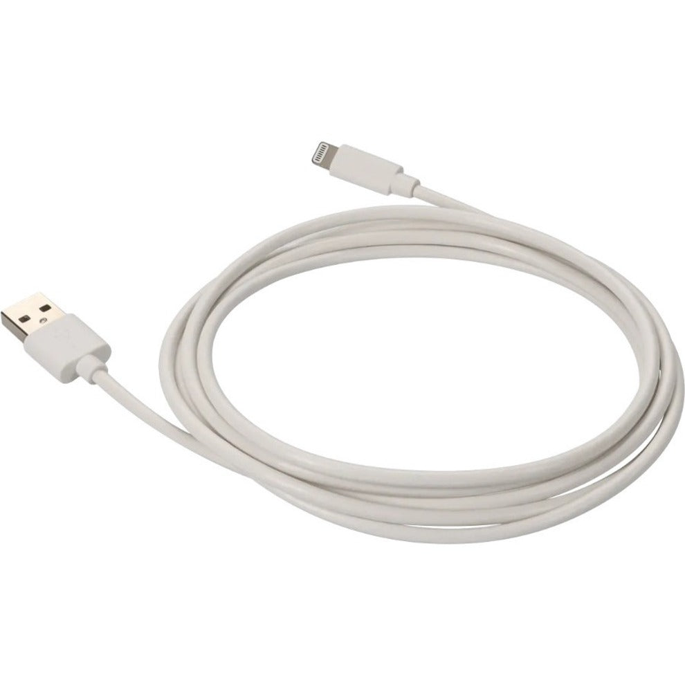 AddOn USB2LGT2MW 2.0m (6.6ft) USB 2.0 Male to Lightning Male Sync and Charge Cable Weiß