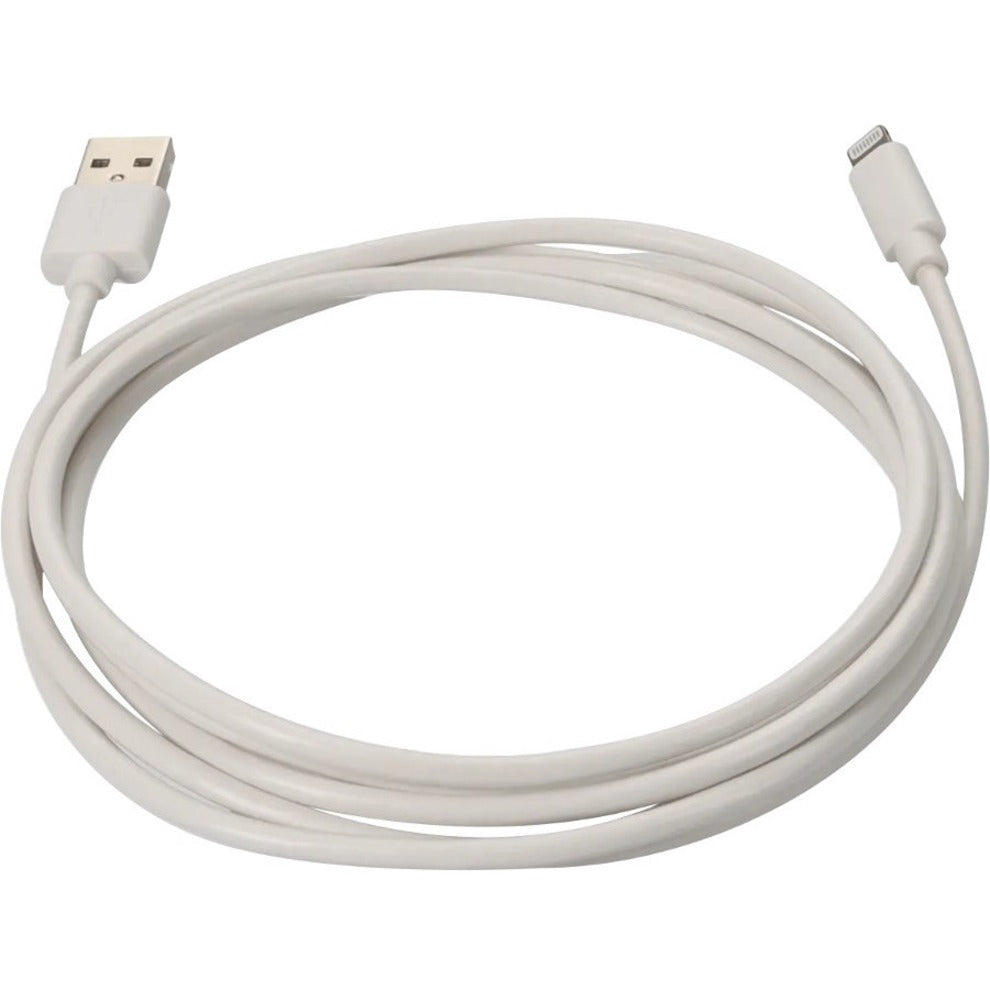 AddOn USB2LGT2MW 2.0m (6.6ft) USB 2.0 Male to Lightning Male Sync and Charge Cable Weiß
