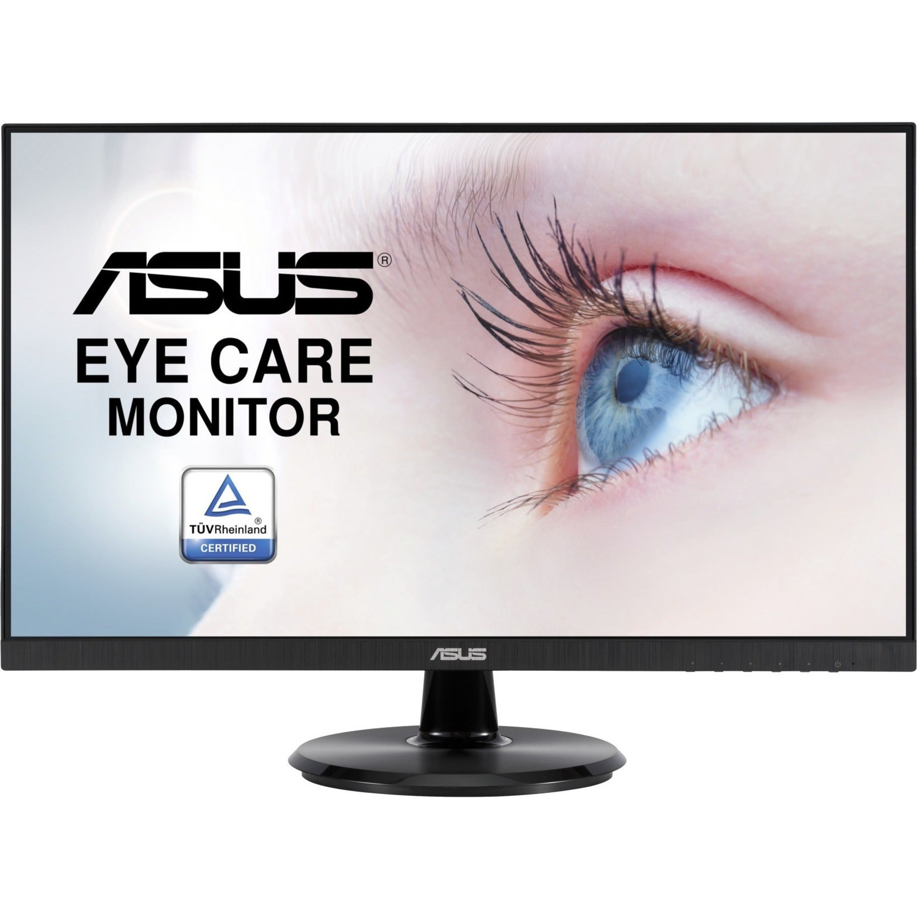 Asus VA24DQ Widescreen LCD Monitor, Full HD, 23.8, Black, Adaptive Sync/FreeSync