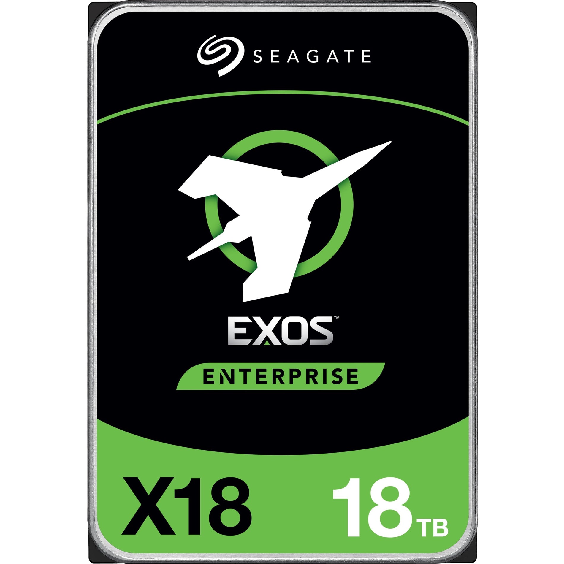 Seagate ST18000NM000J Exos X18 18TB SATA 3.5" Hard Drive, 7200RPM, 512e/4Kn, 5 Year Warranty