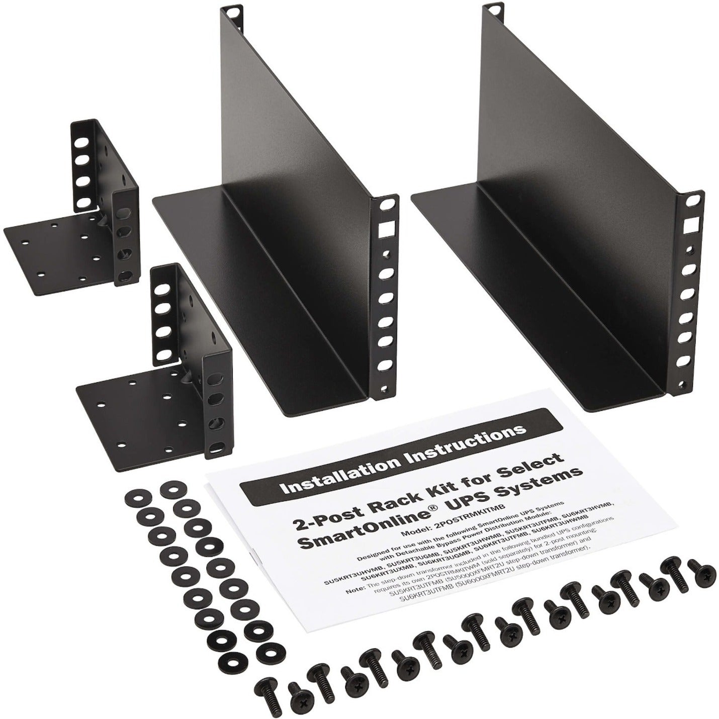 Tripp Lite by Eaton 2POSTRMKITMB 2-Post Rack-Mount Installation Kit, for Select Tripp Lite SmartOnline UPS Systems