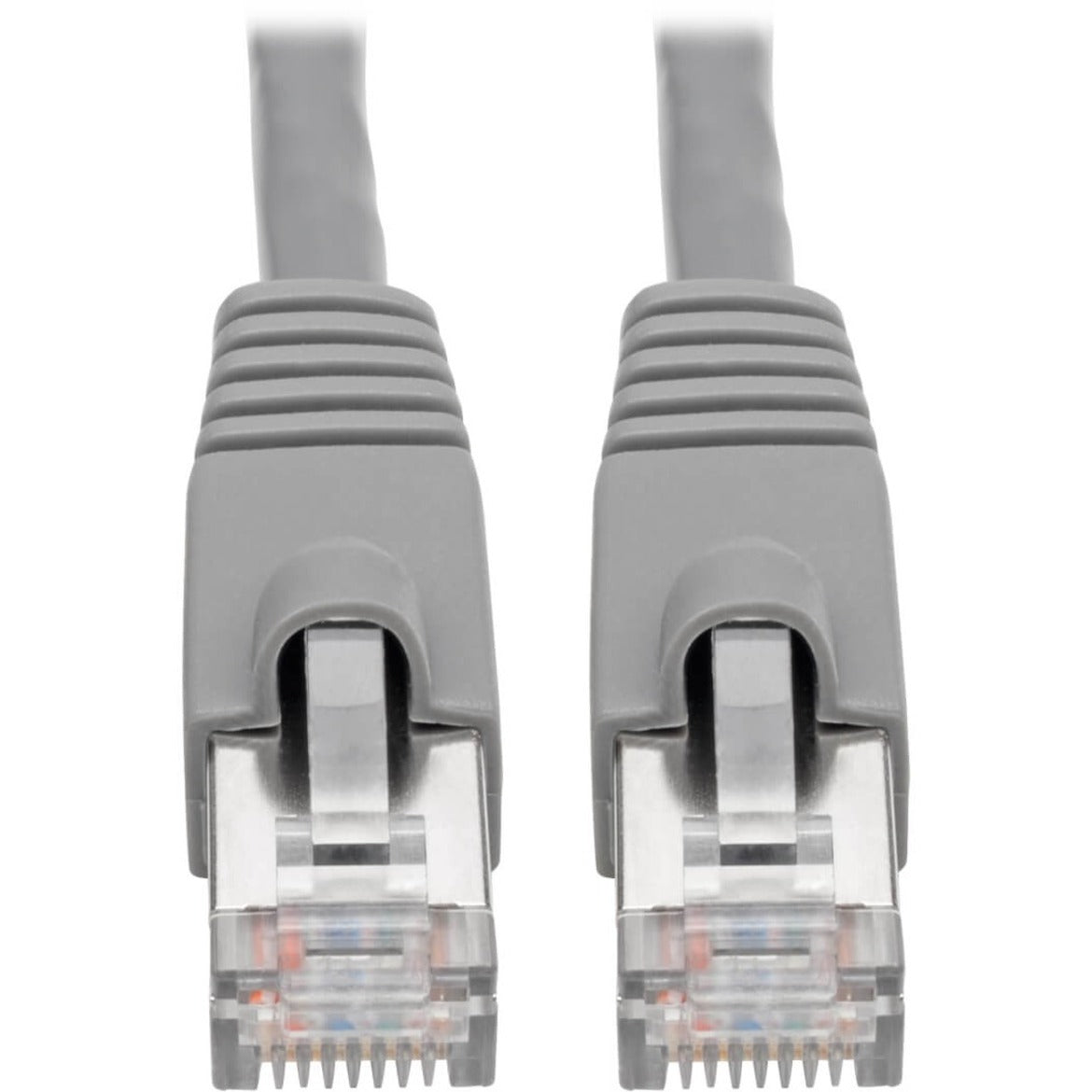 Tripp Lite N262-006-GY Cat.6a STP Patch Network Cable, 10G-Certified, Gray, 6ft
