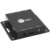 SIIG HDMI 2.0 to DisplayPort 1.2 Converter with Audio Extractor (CE-H26A11-S1) Main image