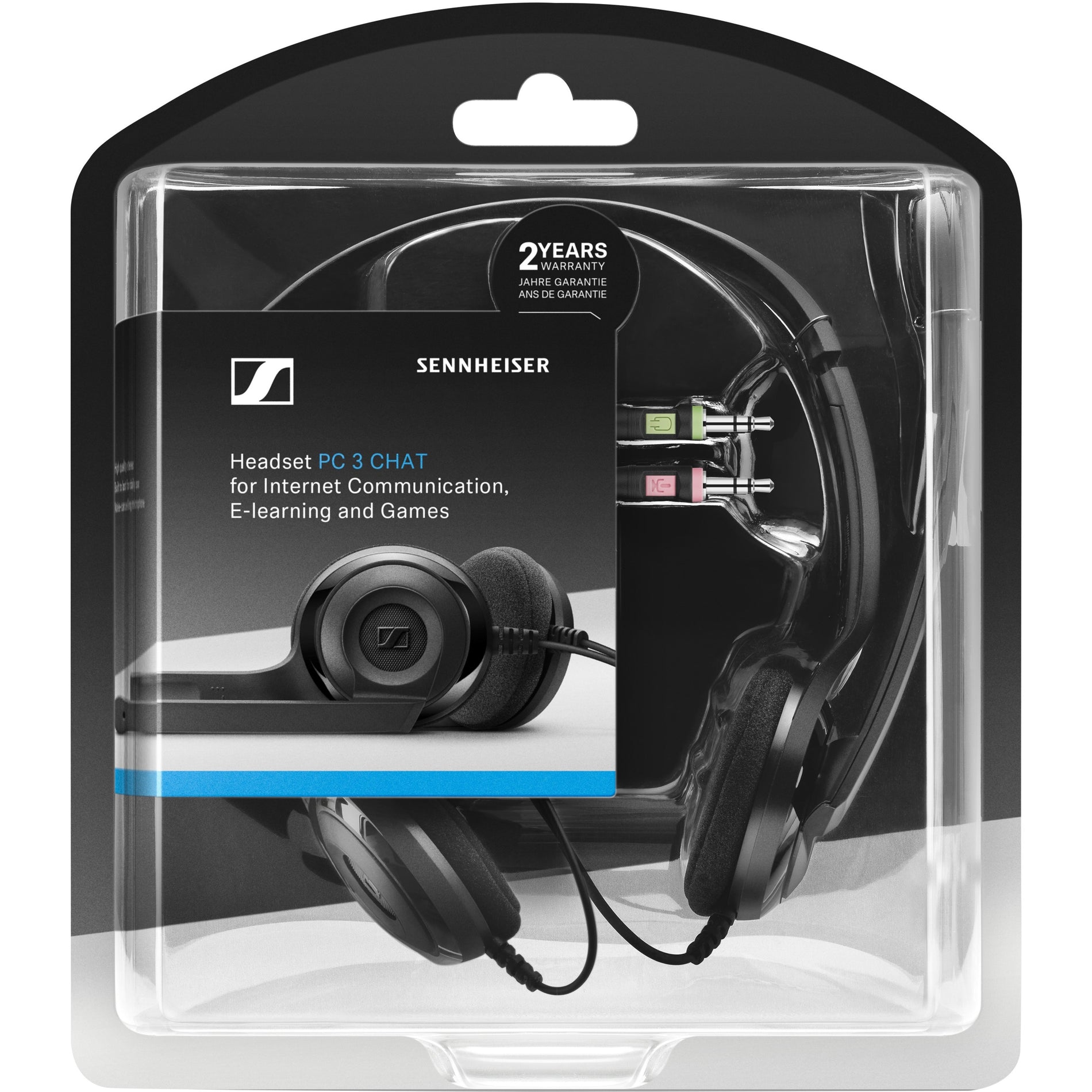 EPOS | SENNHEISER PC 3 CHAT Headset - Binaural On-ear Headset (504195)
